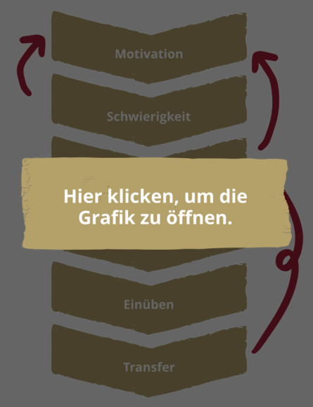 Lernphasen (eigene Darstellung nach Roth, 1971) - Klick zum Öffnen